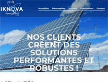 Tablet Screenshot of iknova.com